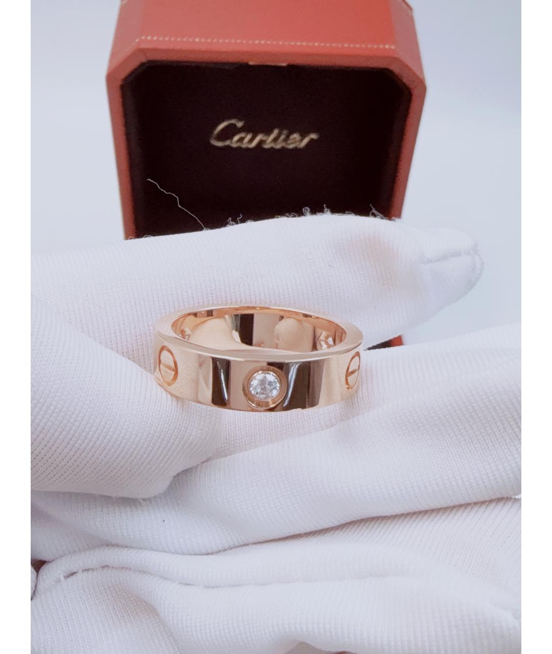 CARTIER Золотое кольцо из розового золота, фото 7