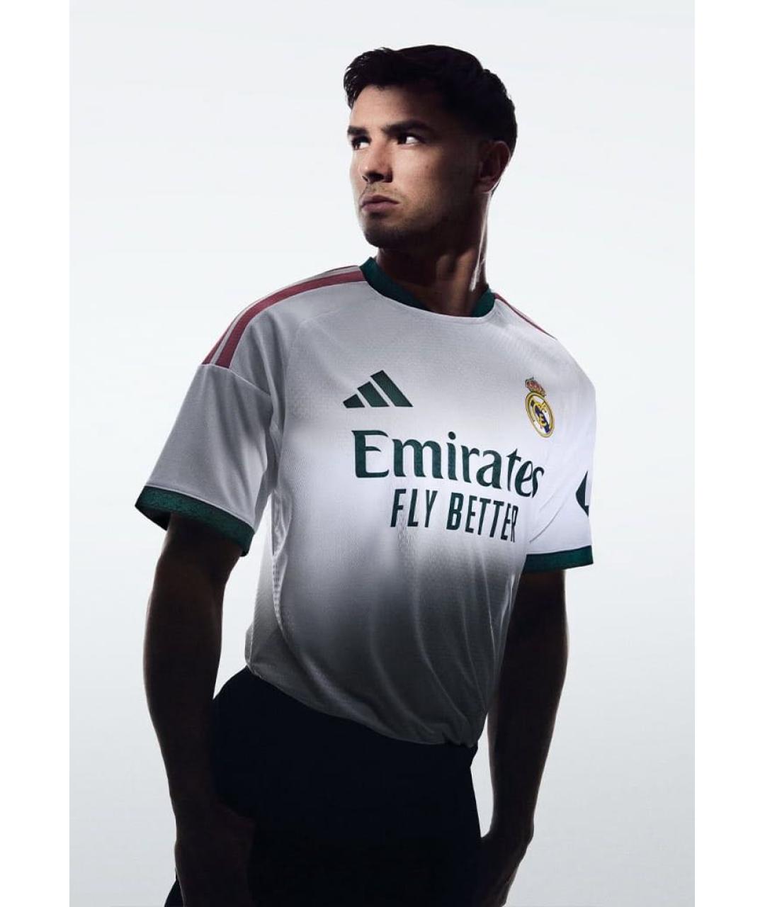 ADIDAS Белая синтетическая футболка, фото 5