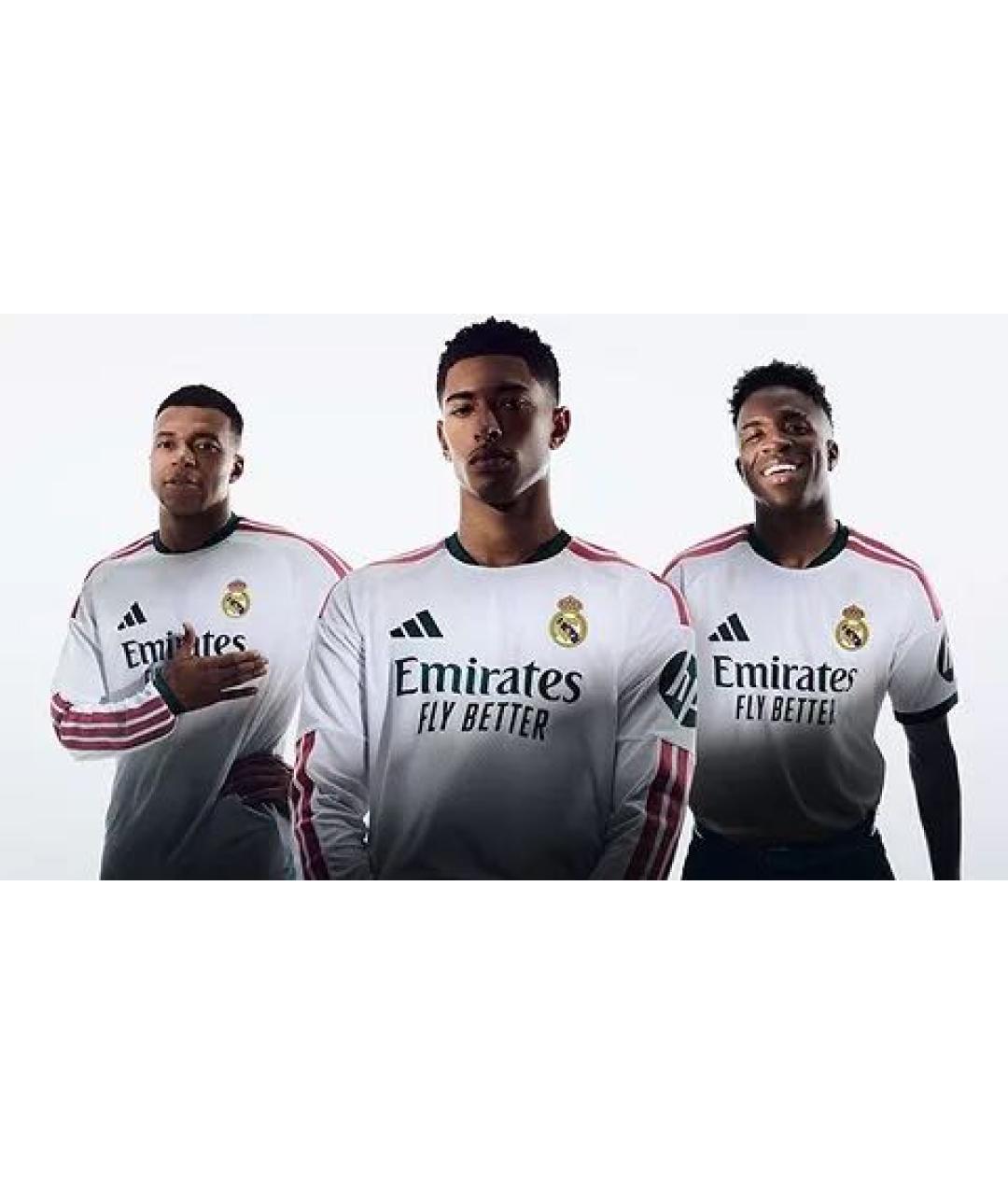 ADIDAS Белая синтетическая футболка, фото 3