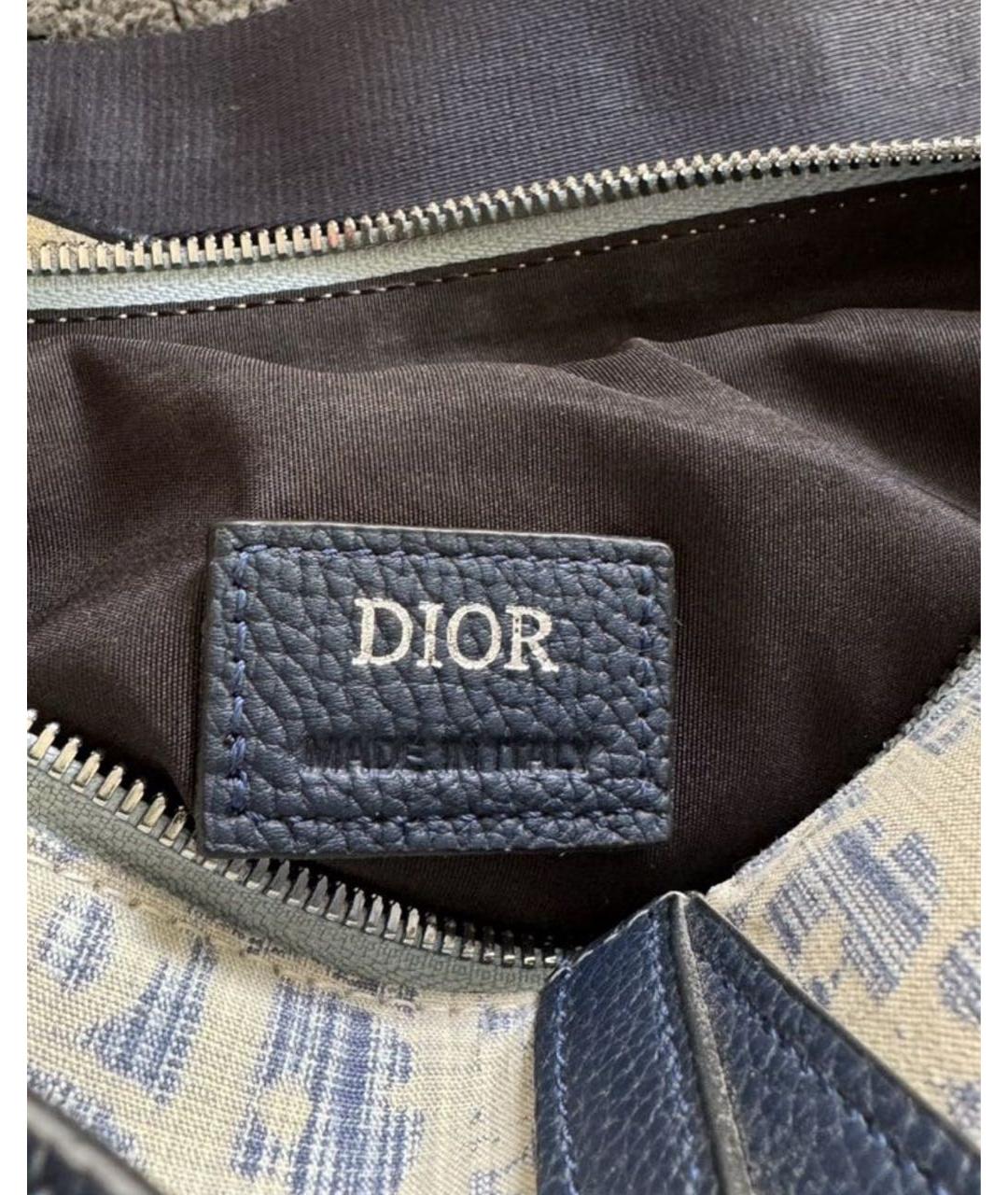 CHRISTIAN DIOR Белая синтетическая поясная сумка, фото 5