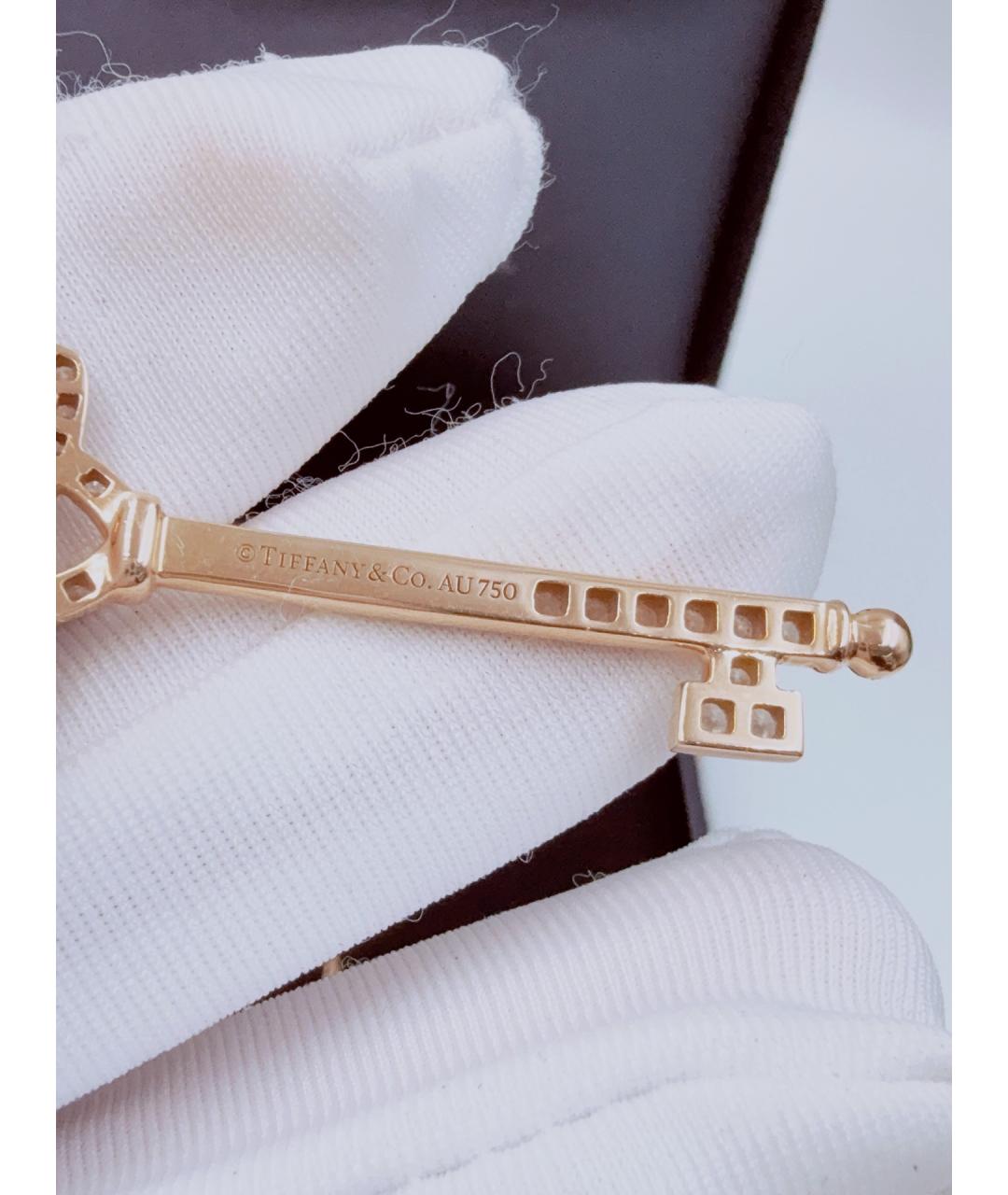 TIFFANY&CO Золотая подвеска из розового золота, фото 6