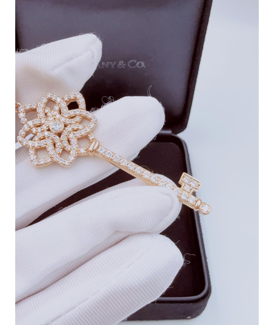 TIFFANY&CO Золотая подвеска из розового золота, фото 5