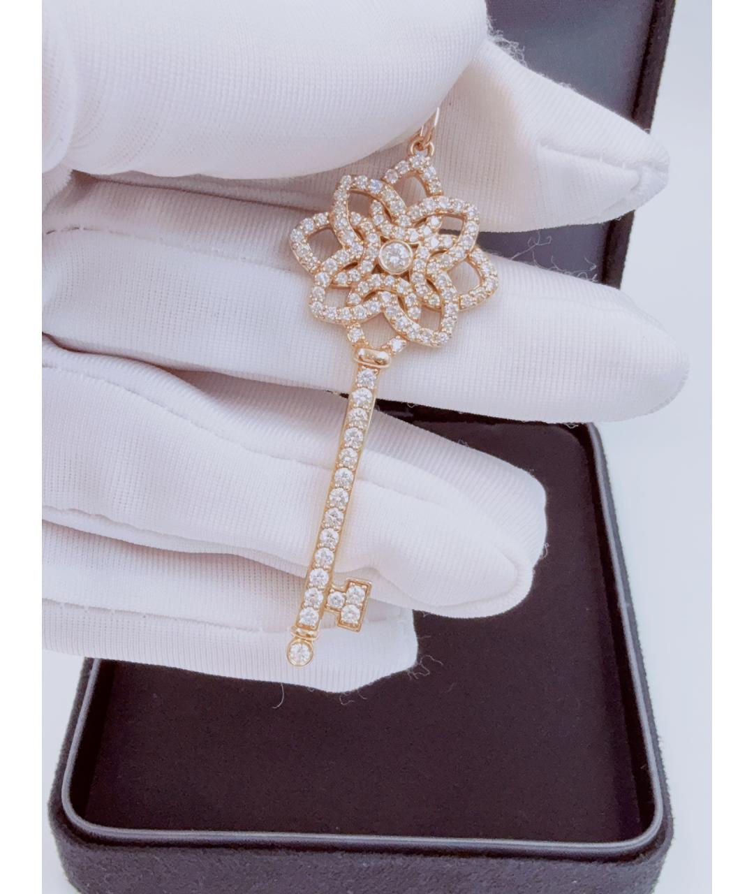 TIFFANY&CO Золотая подвеска из розового золота, фото 4