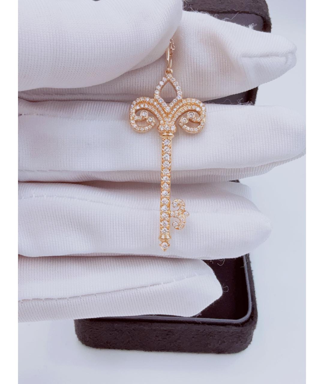 TIFFANY&CO Золотая подвеска из розового золота, фото 2