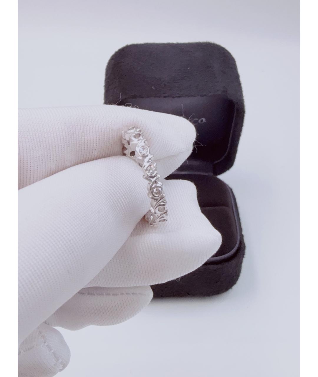 TIFFANY&CO Серебряное кольцо из белого золота, фото 3