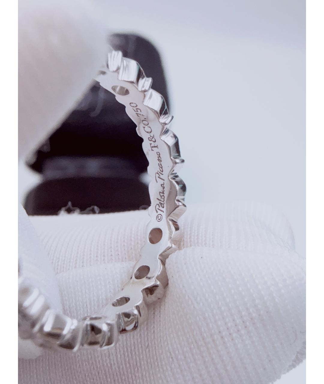 TIFFANY&CO Серебряное кольцо из белого золота, фото 6