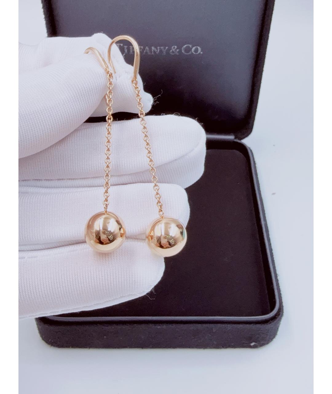 TIFFANY&CO Золотые серьги из розового золота, фото 2