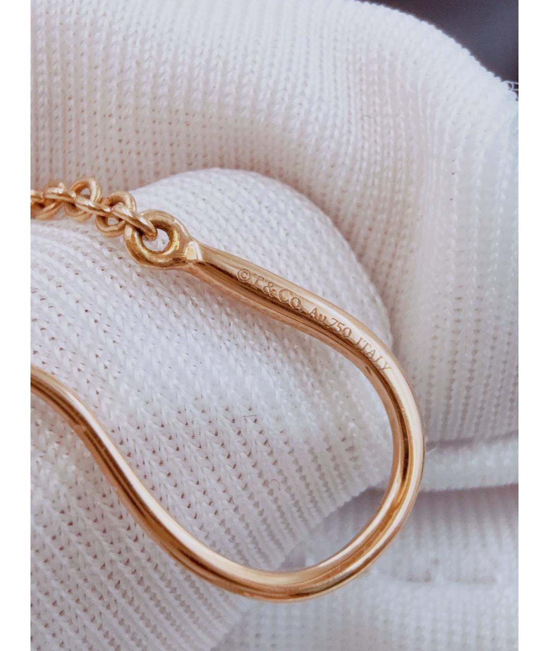 TIFFANY&CO Золотые серьги из розового золота, фото 7