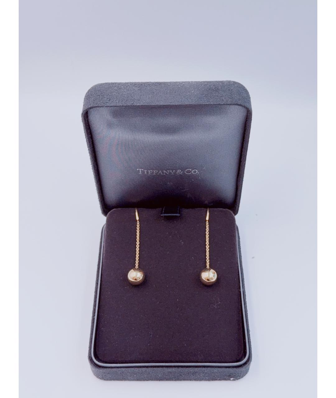 TIFFANY&CO Золотые серьги из розового золота, фото 9