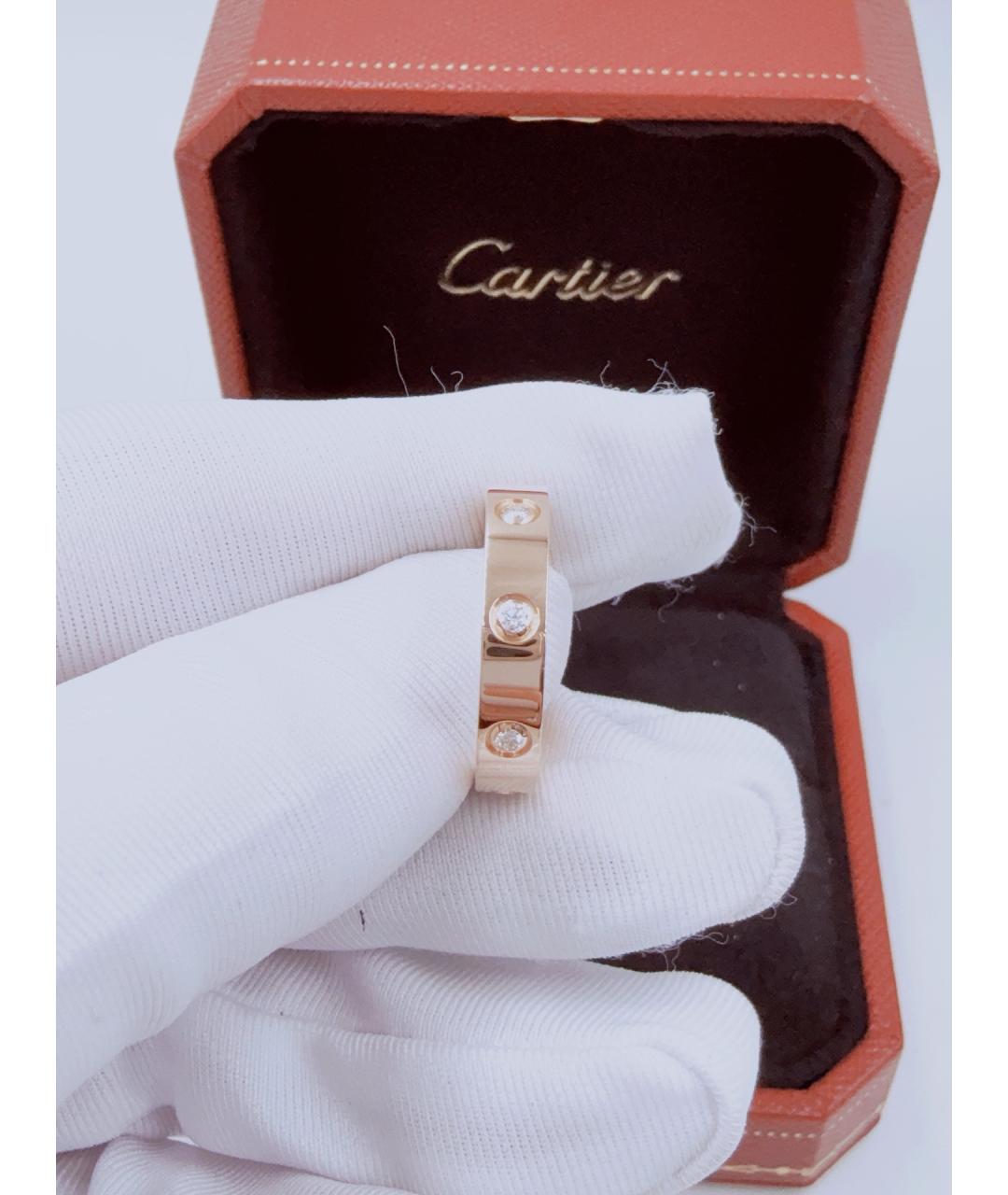 CARTIER Золотое кольцо из розового золота, фото 2