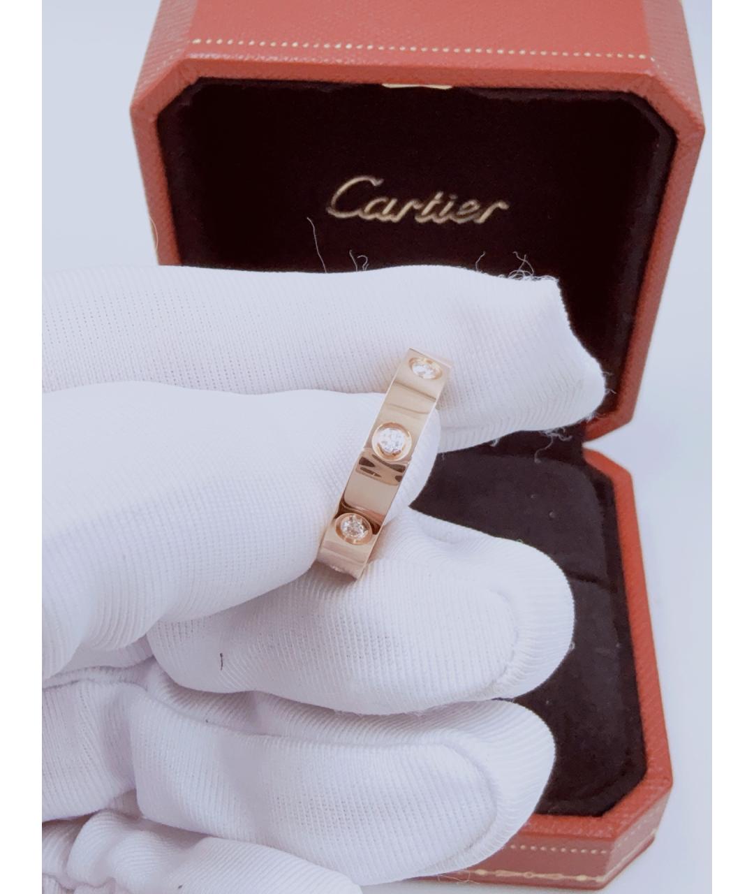 CARTIER Золотое кольцо из розового золота, фото 4