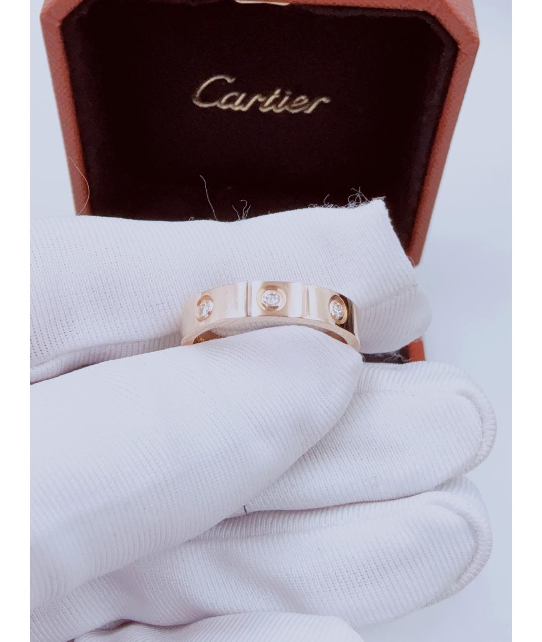 CARTIER Золотое кольцо из розового золота, фото 9