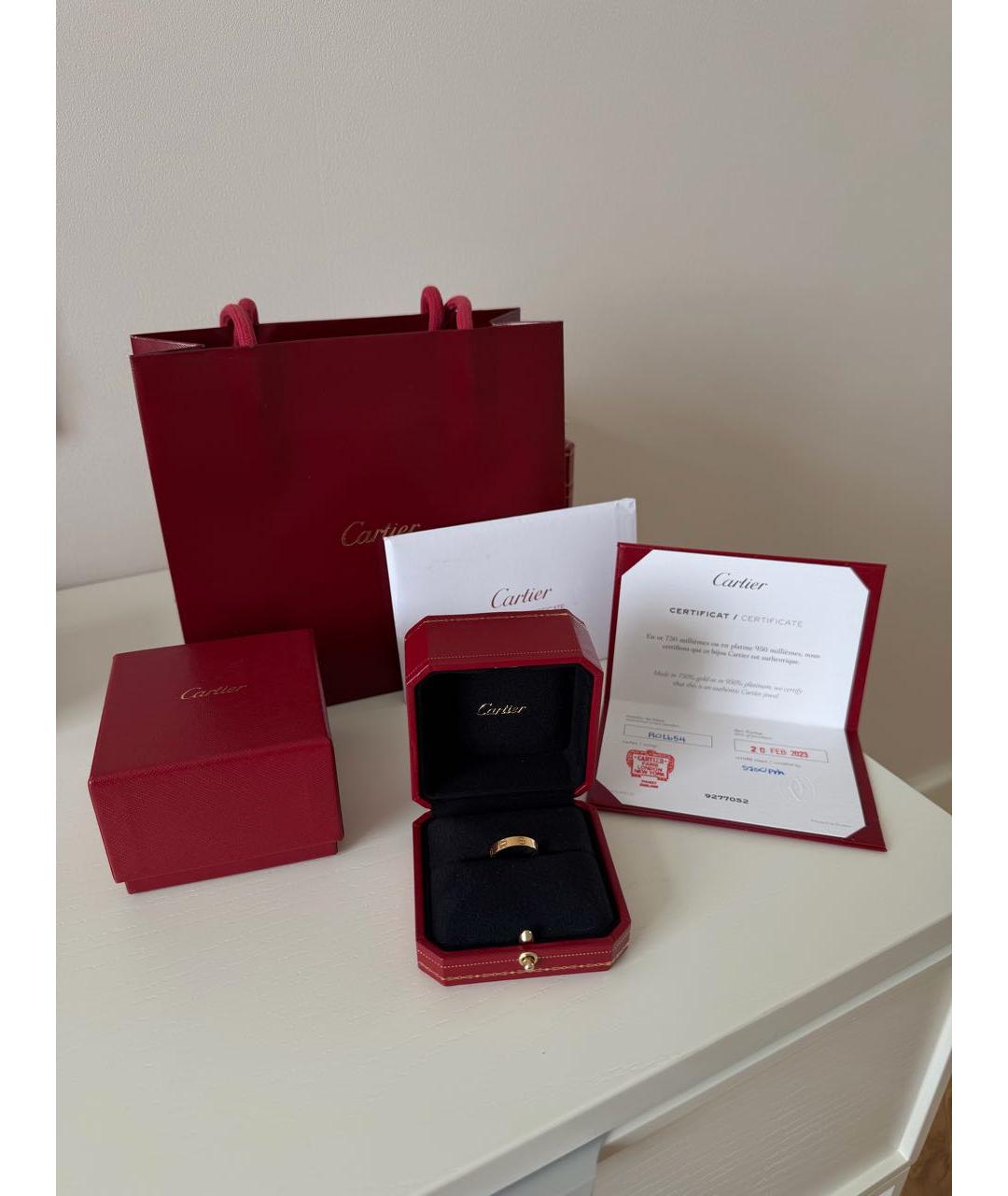 CARTIER Золотое кольцо из желтого золота, фото 3