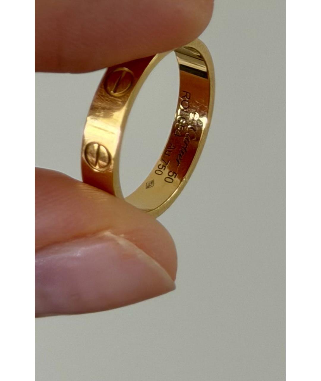 CARTIER Золотое кольцо из желтого золота, фото 5