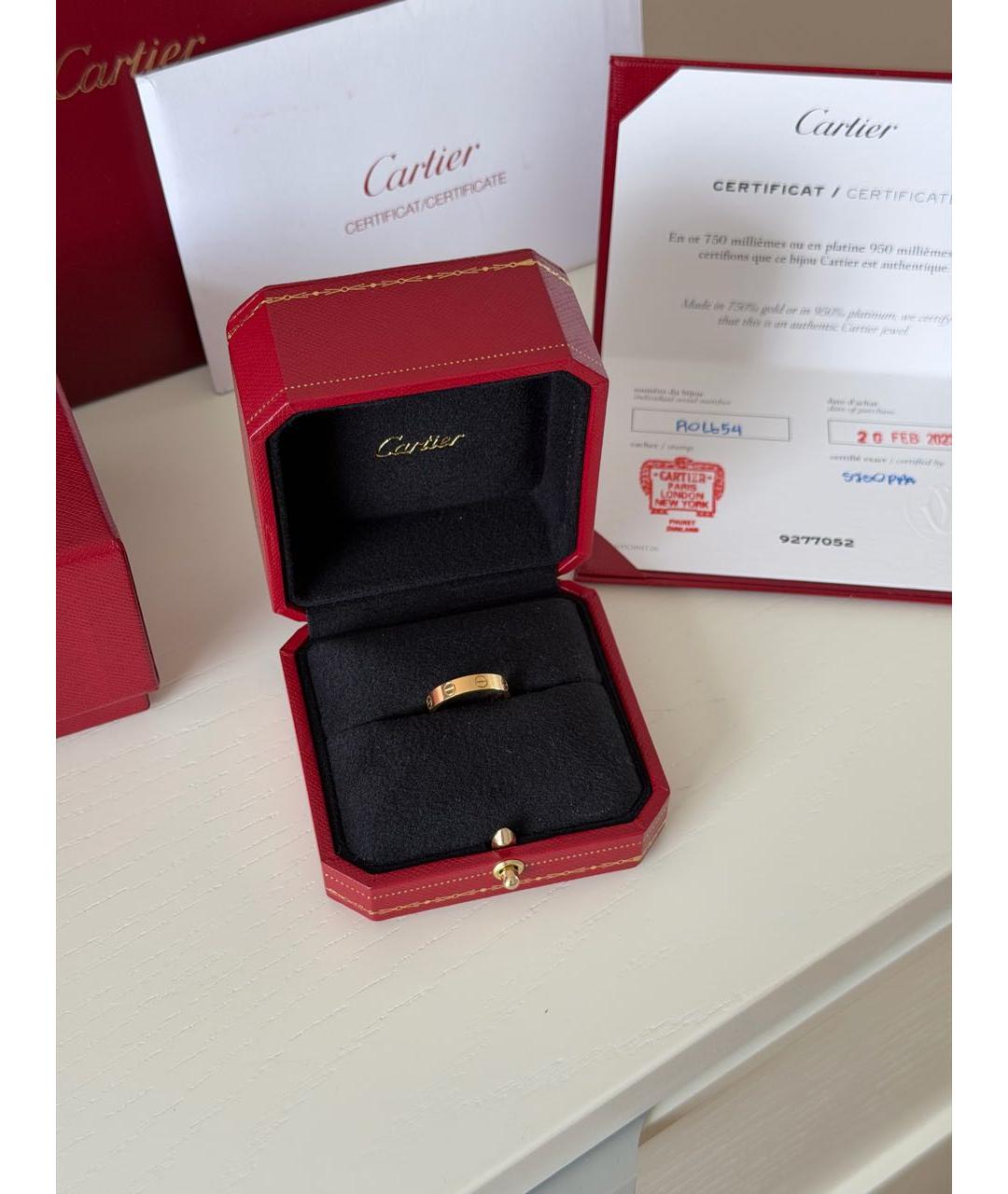 CARTIER Золотое кольцо из желтого золота, фото 2