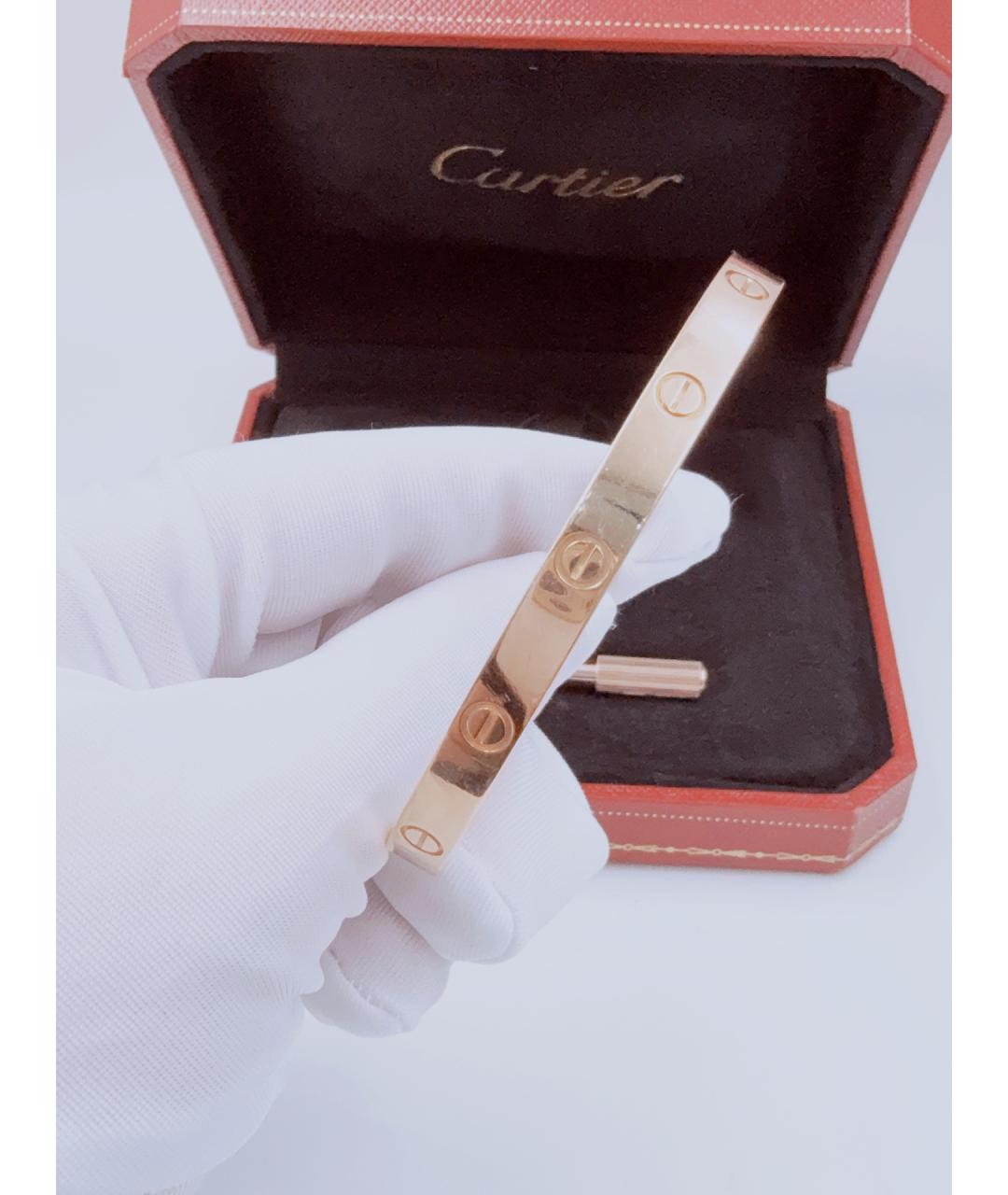 CARTIER Золотой браслет из розового золота, фото 5