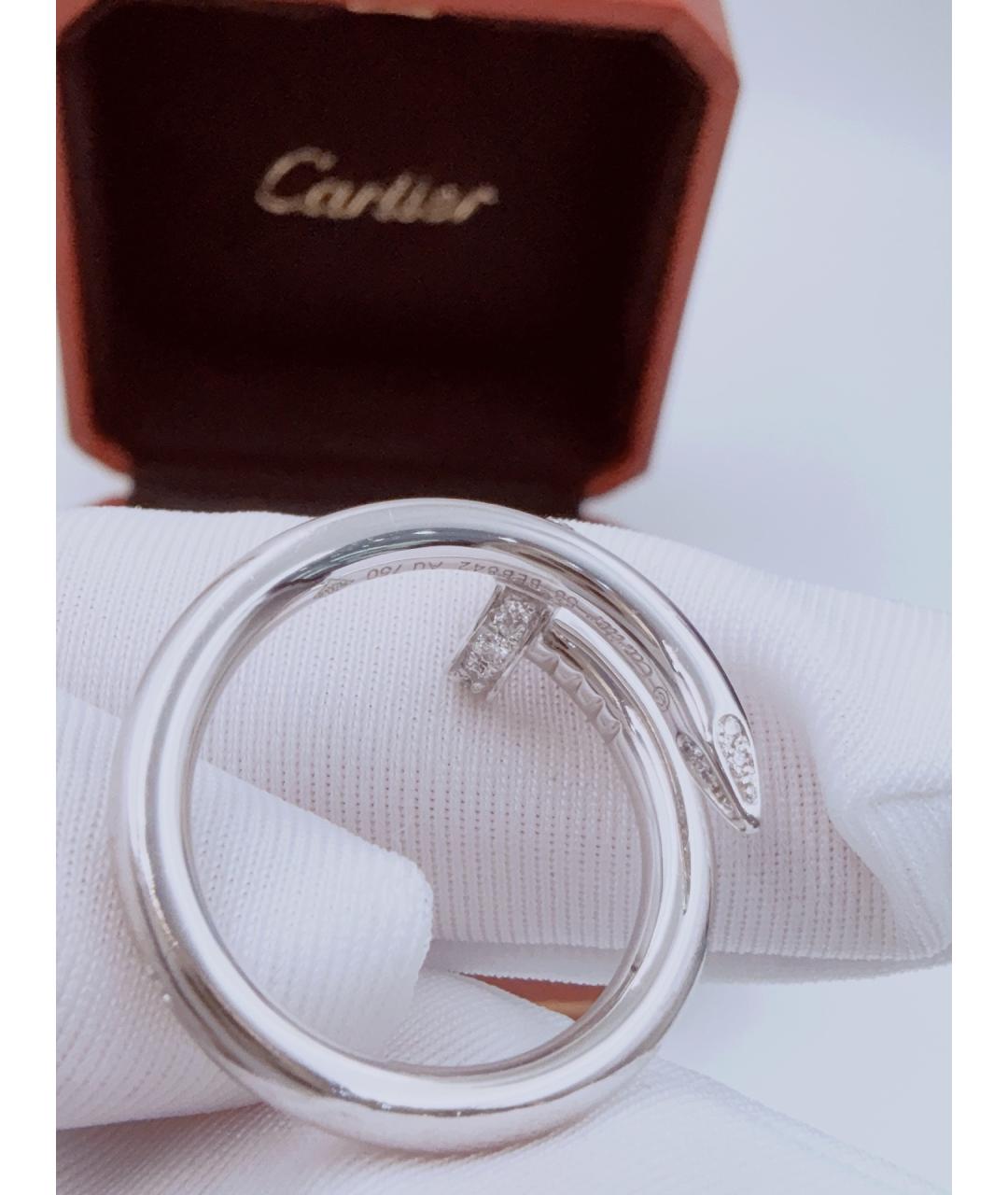 CARTIER Серебряное кольцо из белого золота, фото 7