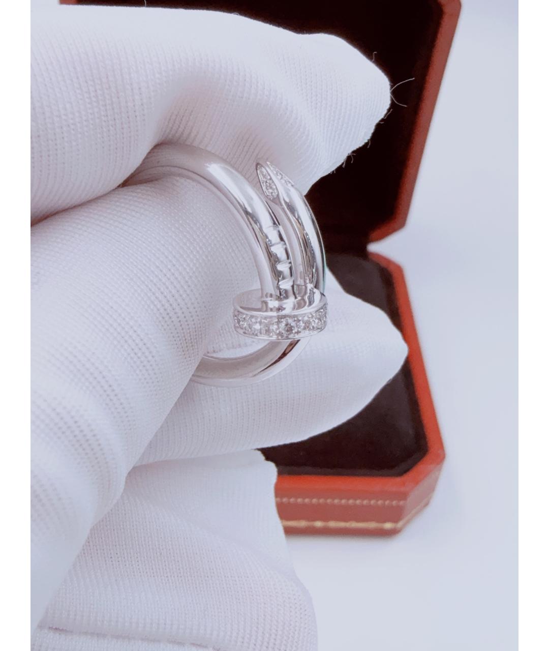 CARTIER Серебряное кольцо из белого золота, фото 5
