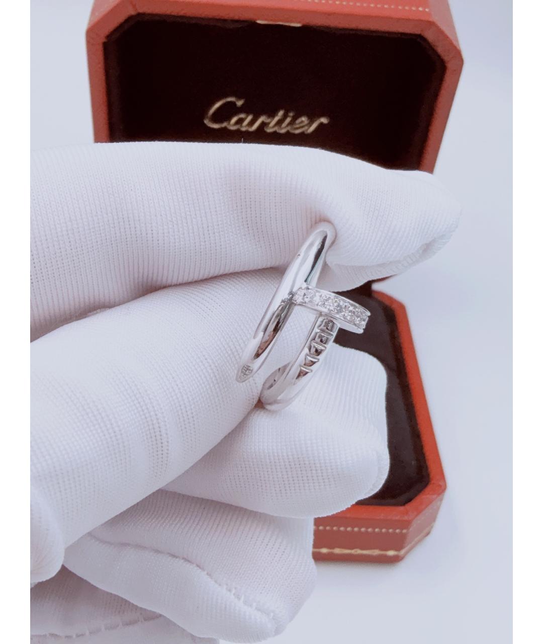 CARTIER Серебряное кольцо из белого золота, фото 3