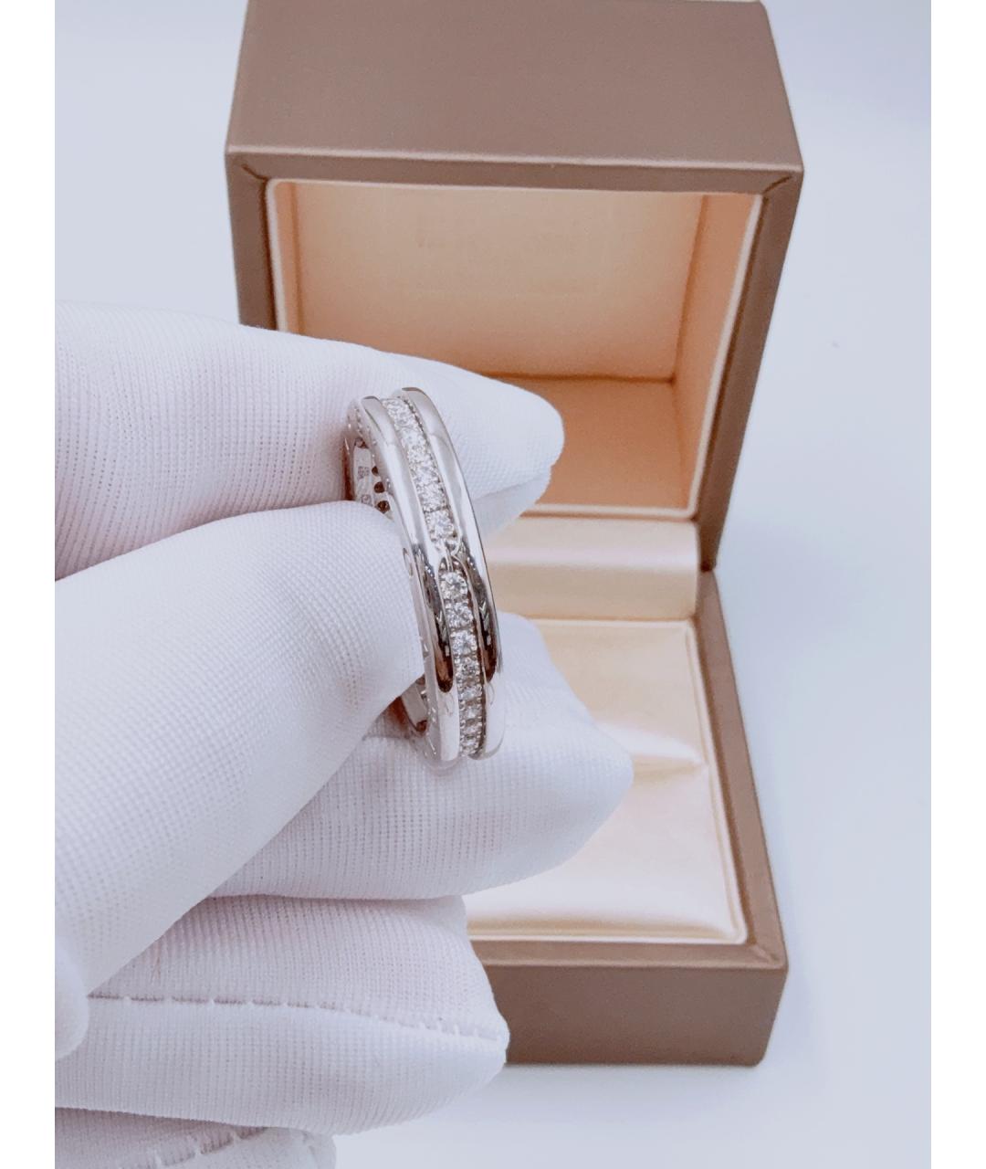 BVLGARI Серебряное кольцо из белого золота, фото 4