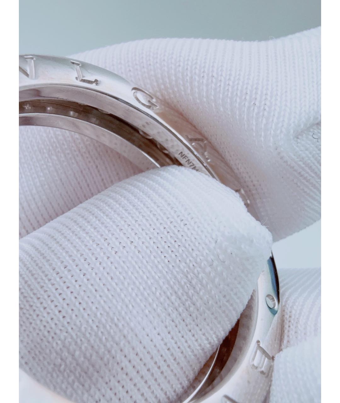 BVLGARI Серебряное кольцо из белого золота, фото 7