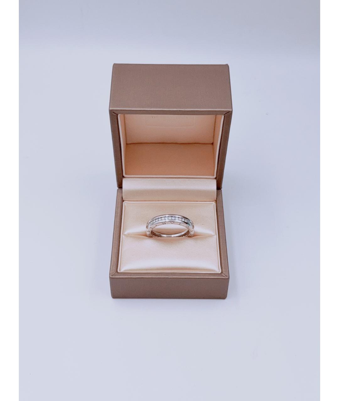 BVLGARI Серебряное кольцо из белого золота, фото 9