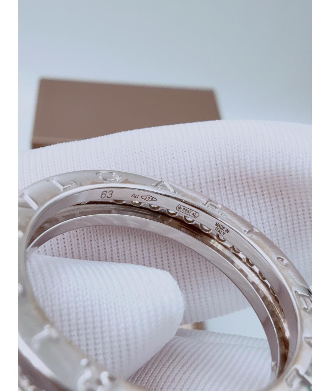 BVLGARI Серебряное кольцо из белого золота, фото 8