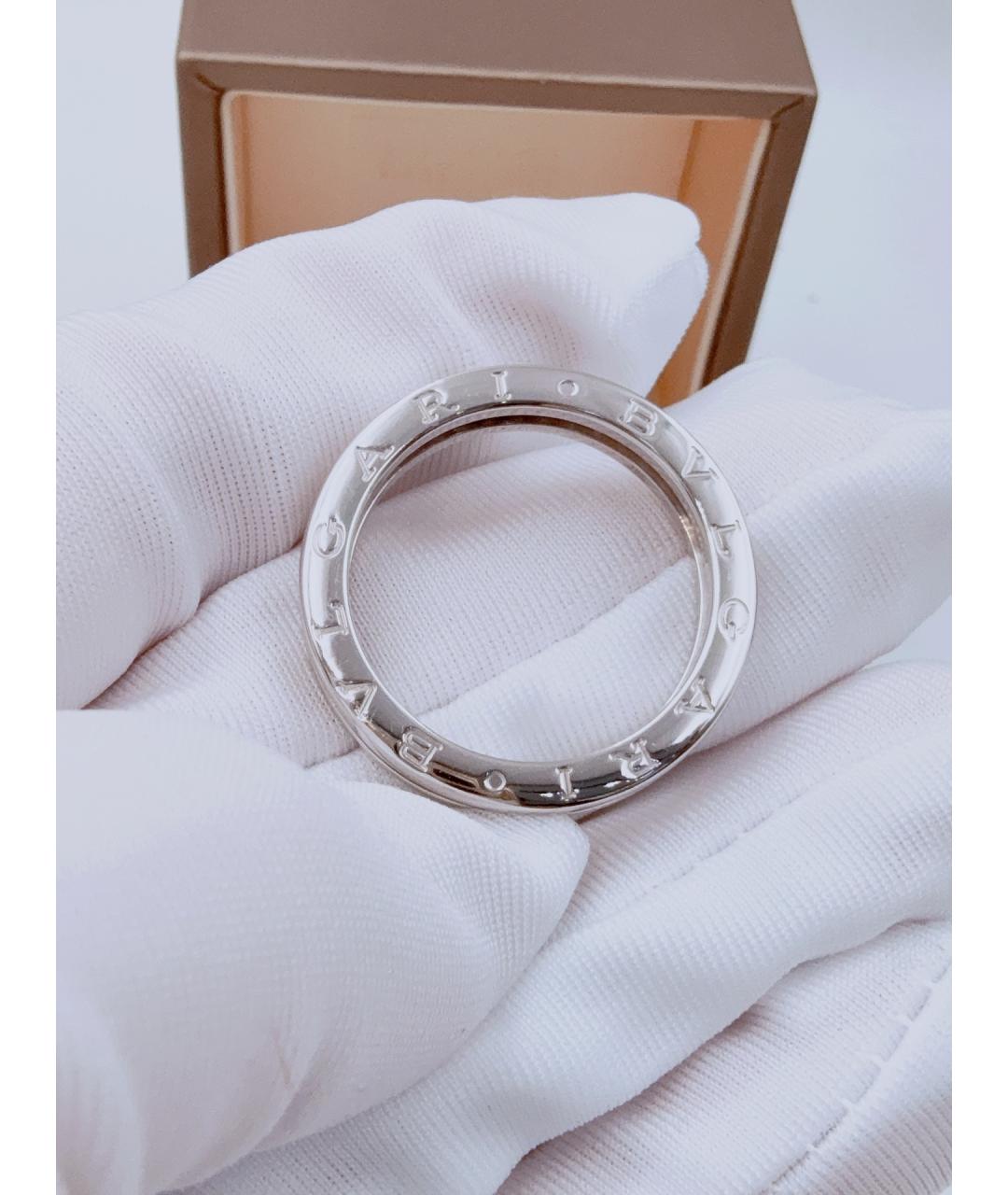 BVLGARI Серебряное кольцо из белого золота, фото 6
