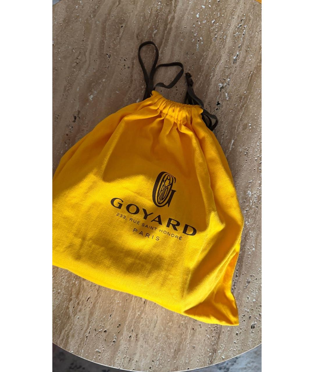 GOYARD Зеленая сумка с короткими ручками, фото 7