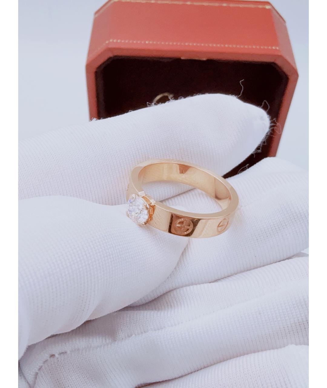CARTIER Золотое кольцо из розового золота, фото 5