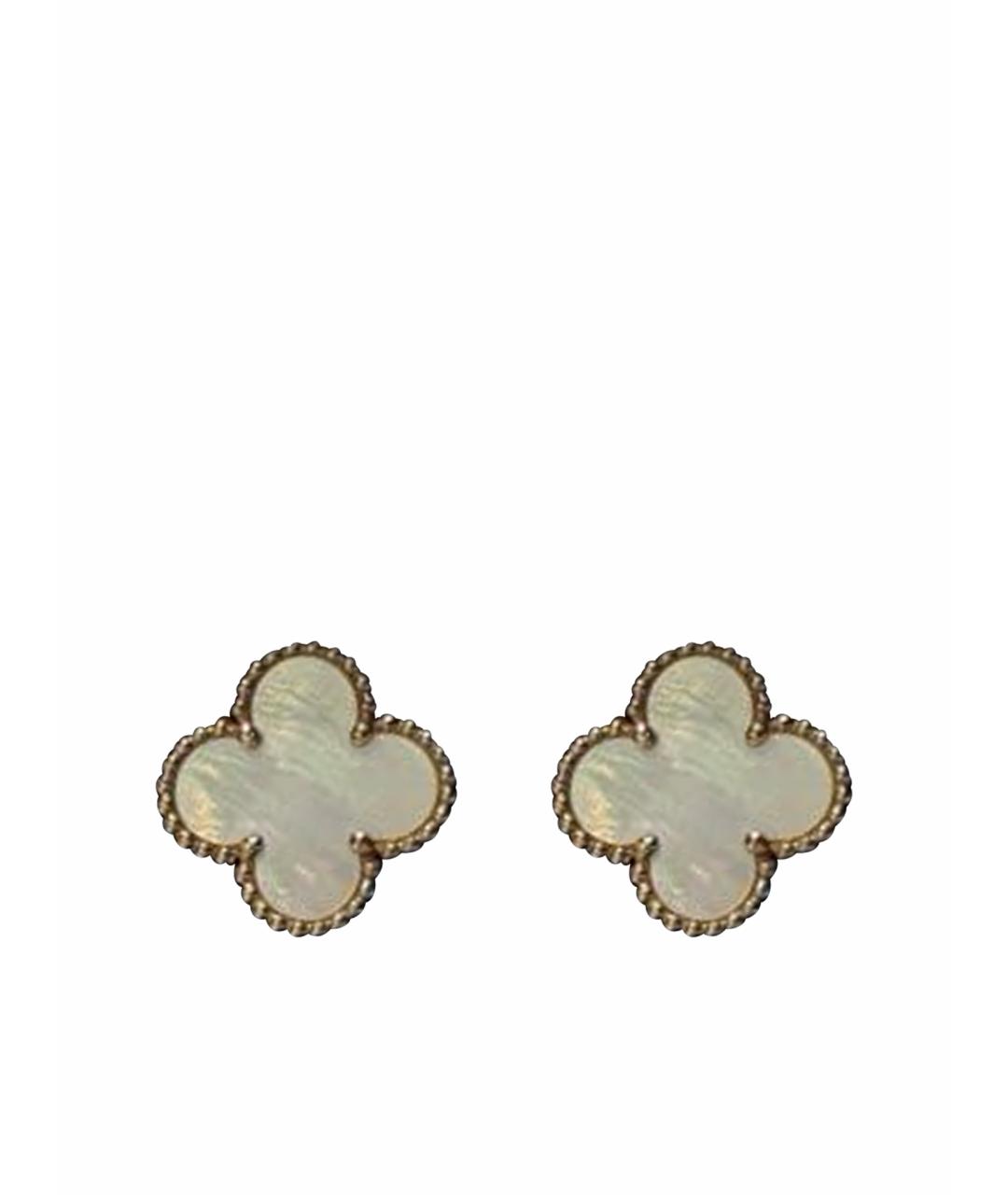 VAN CLEEF & ARPELS Золотые серьги из розового золота, фото 1