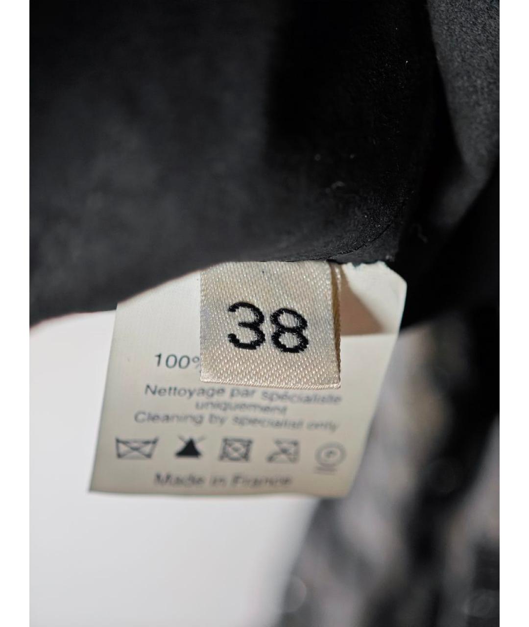LANVIN Черная кожаная куртка, фото 6