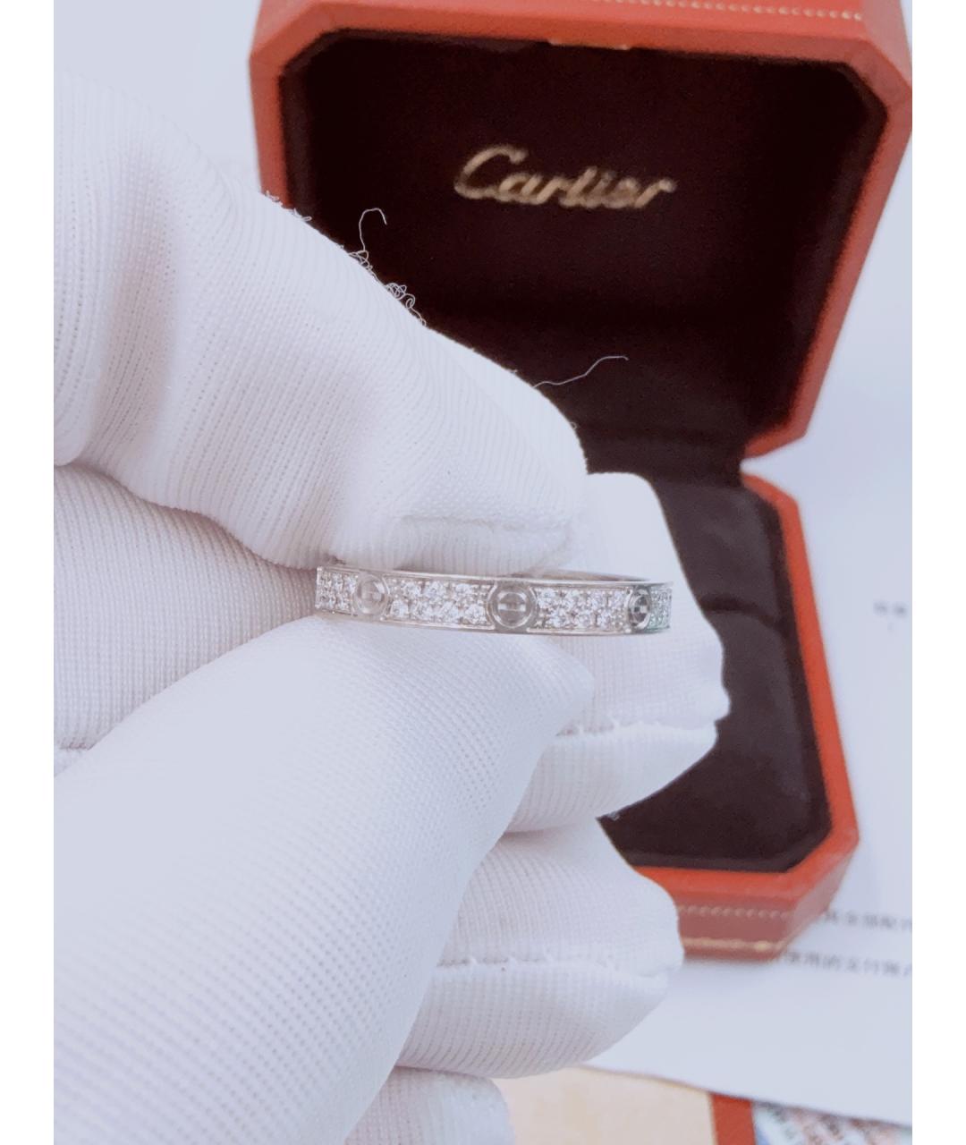 CARTIER Серебряное кольцо из белого золота, фото 9