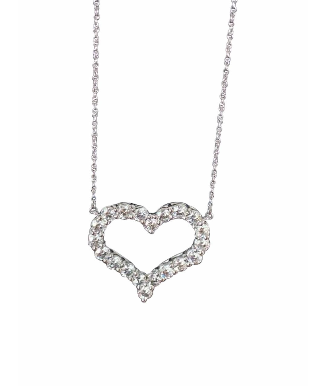 TIFFANY&CO Серебряное платиновое колье, фото 1
