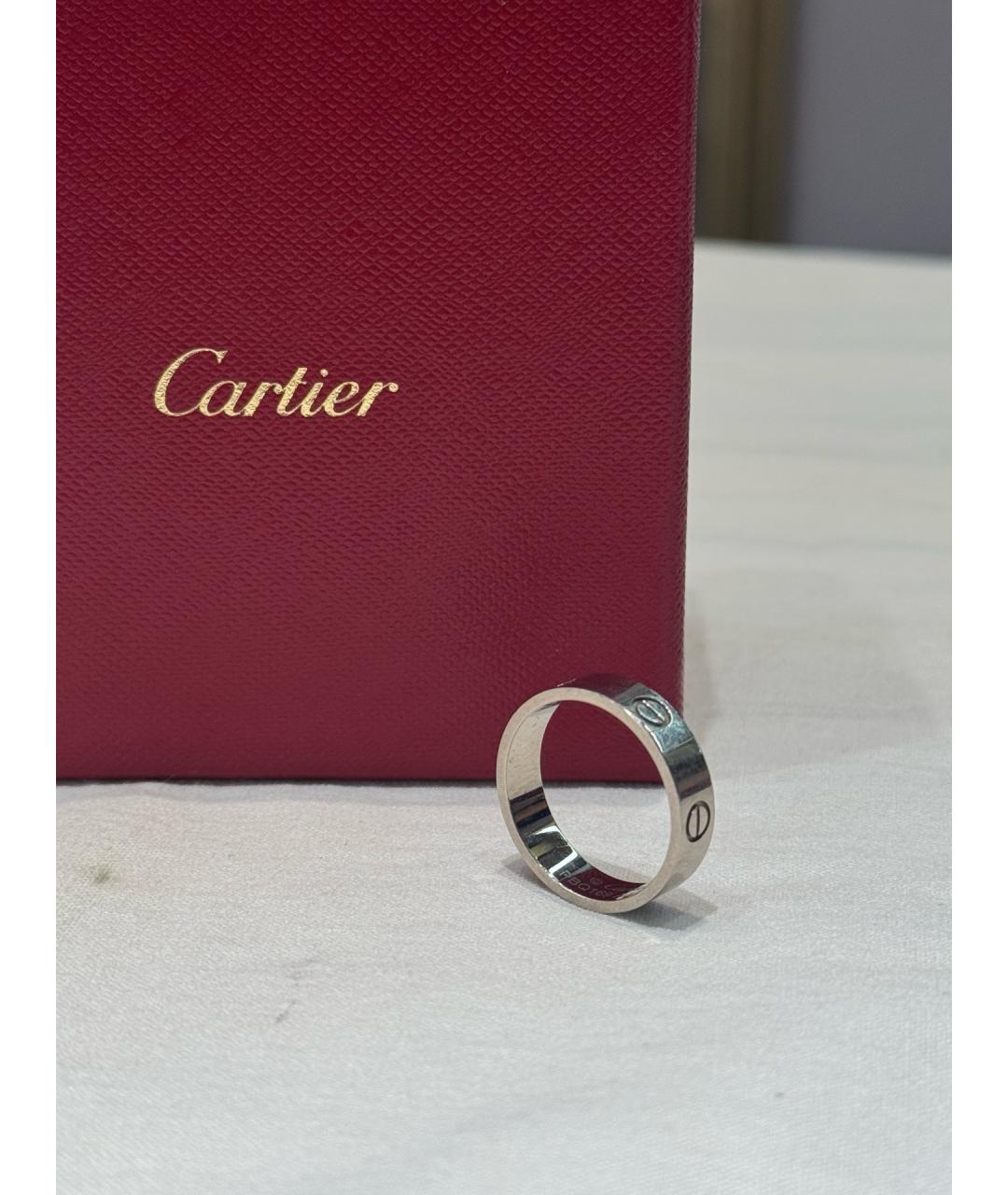 CARTIER Серебряное кольцо из белого золота, фото 3