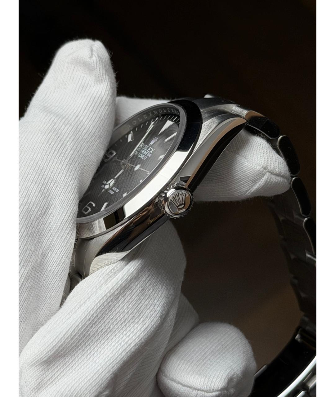 ROLEX Черные часы, фото 4