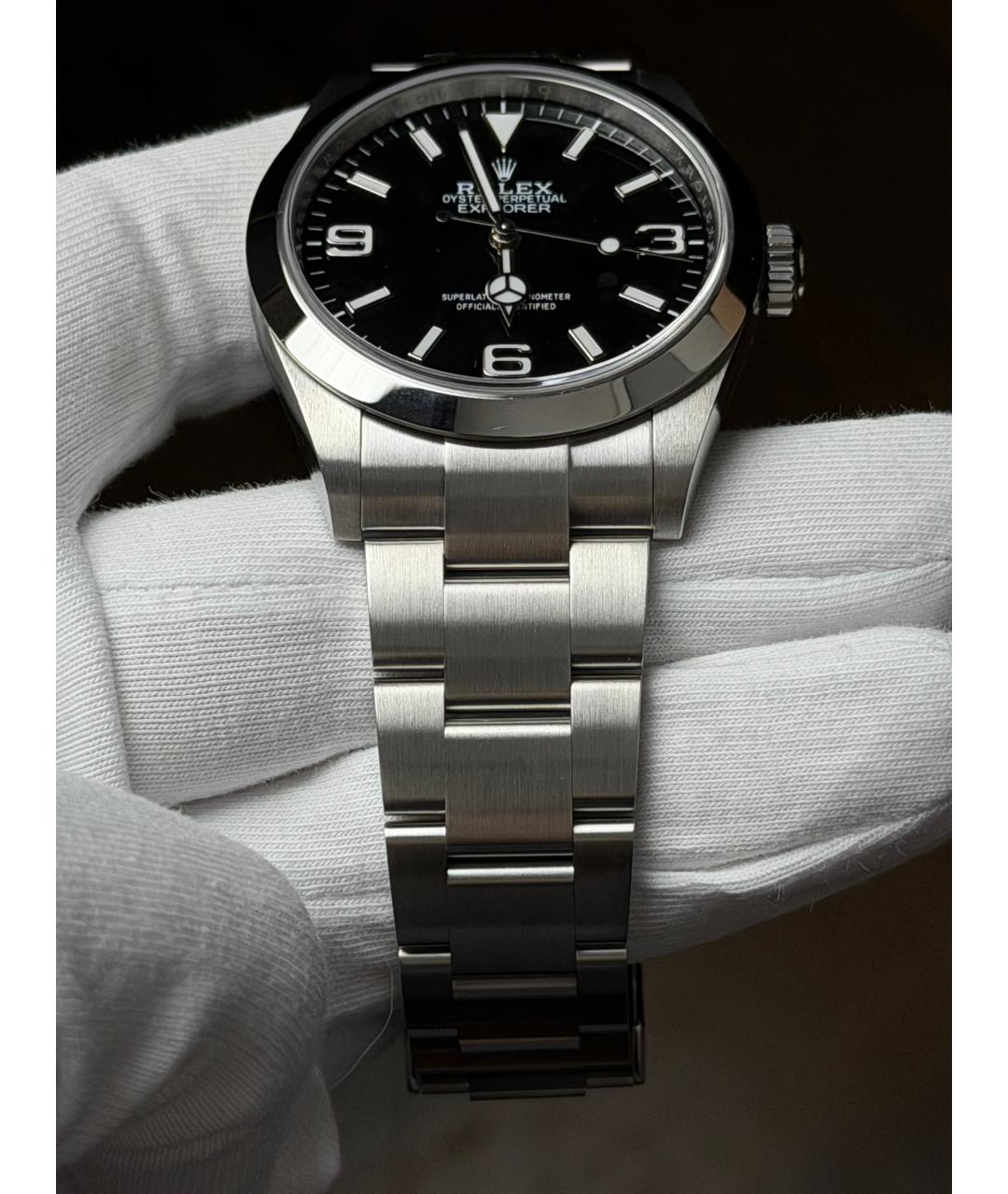 ROLEX Черные часы, фото 6