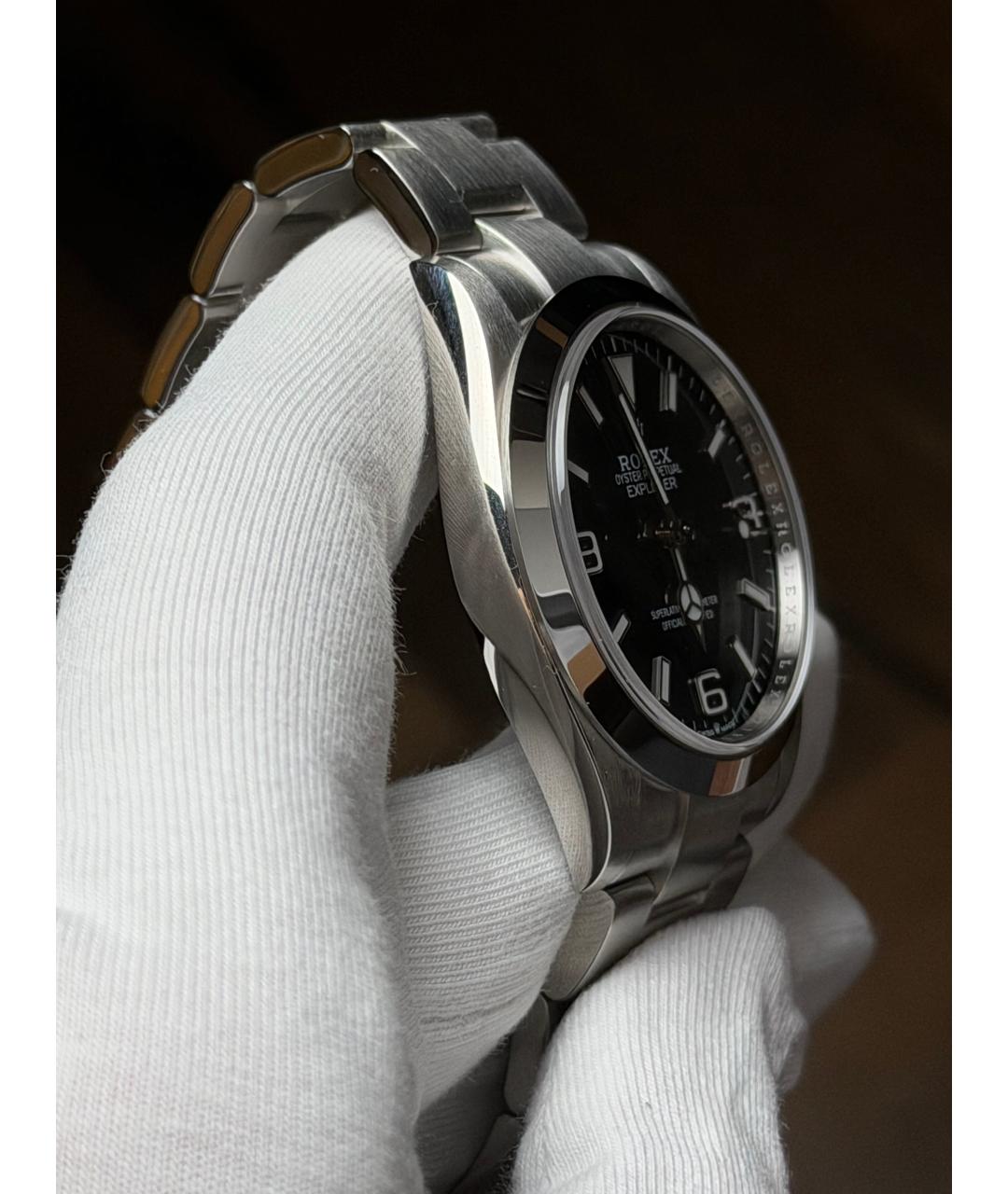 ROLEX Черные часы, фото 5