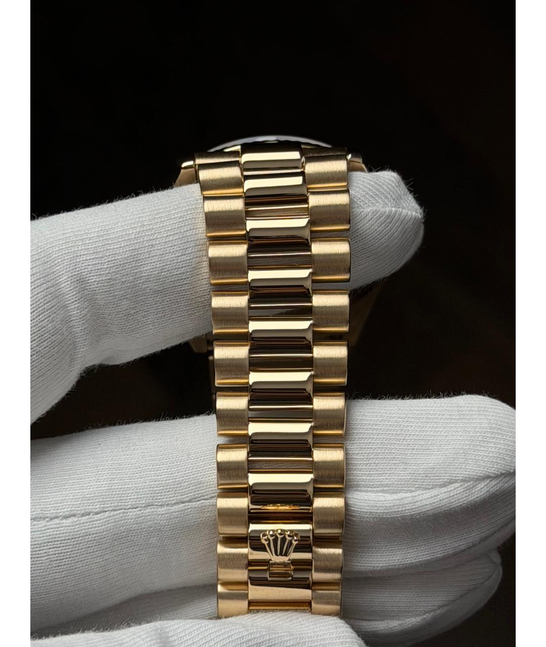 ROLEX Золотые часы из желтого золота, фото 8
