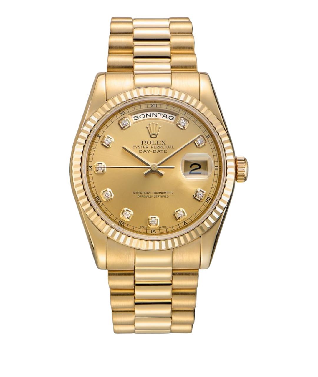 ROLEX Золотые часы из желтого золота, фото 1