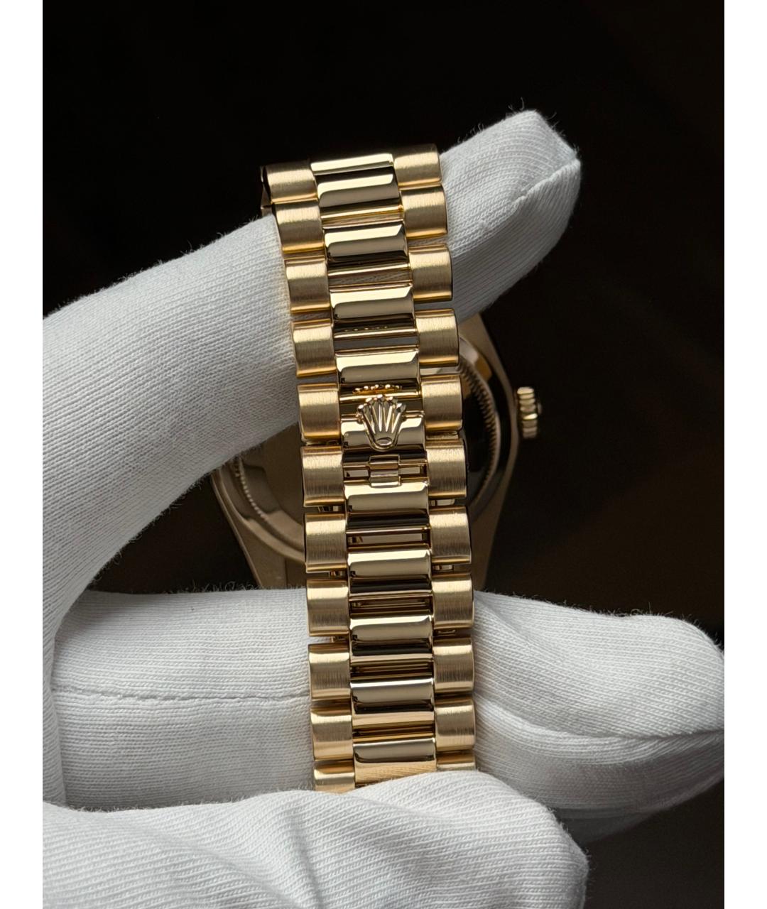 ROLEX Золотые часы из желтого золота, фото 9