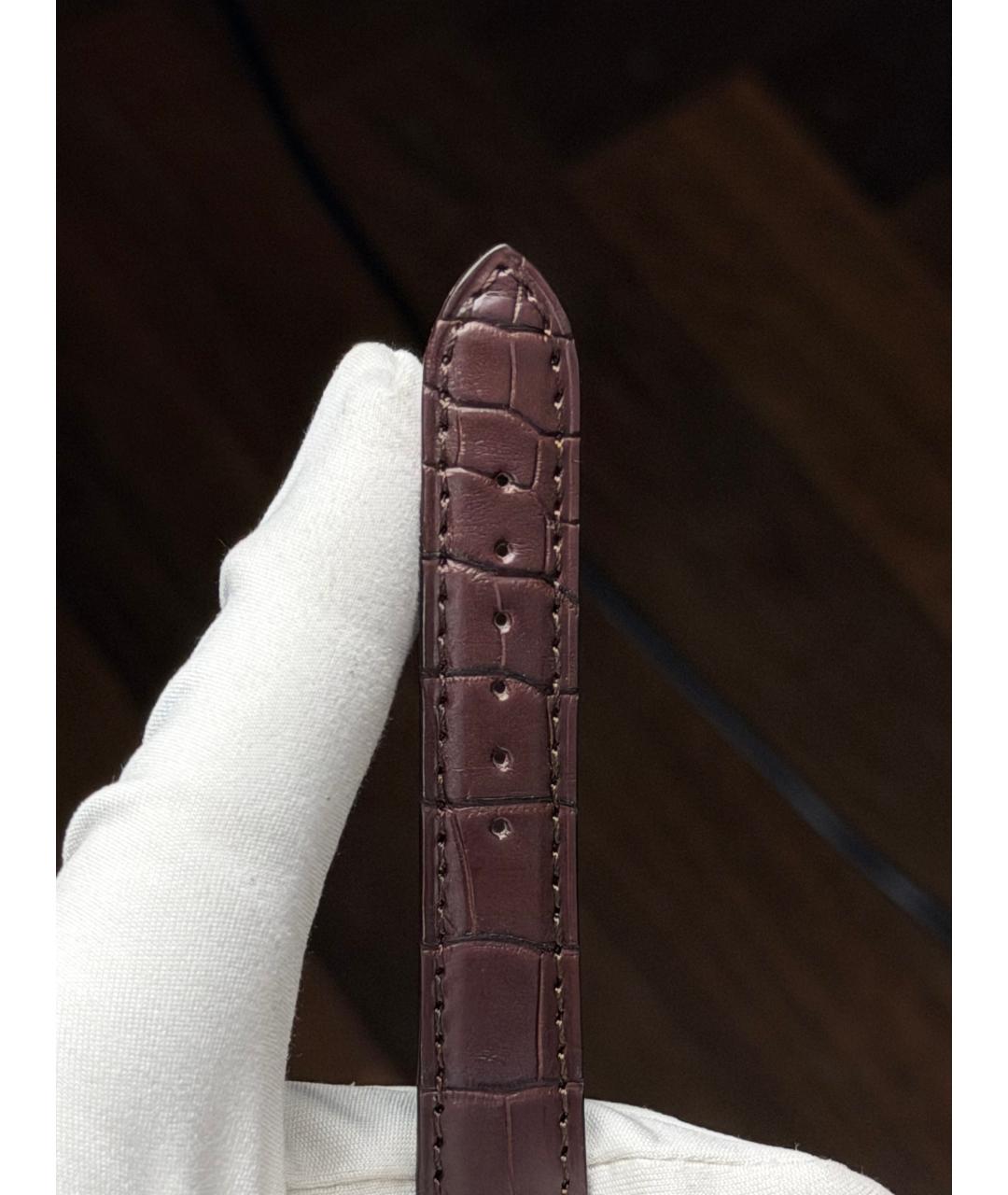 PATEK PHILIPPE Белые часы из желтого золота, фото 8
