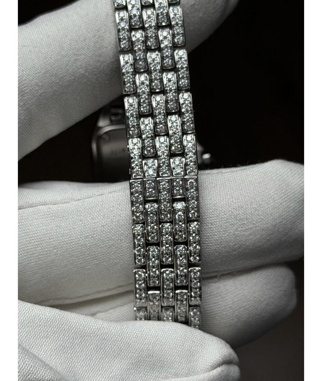 CARTIER Белые часы, фото 8