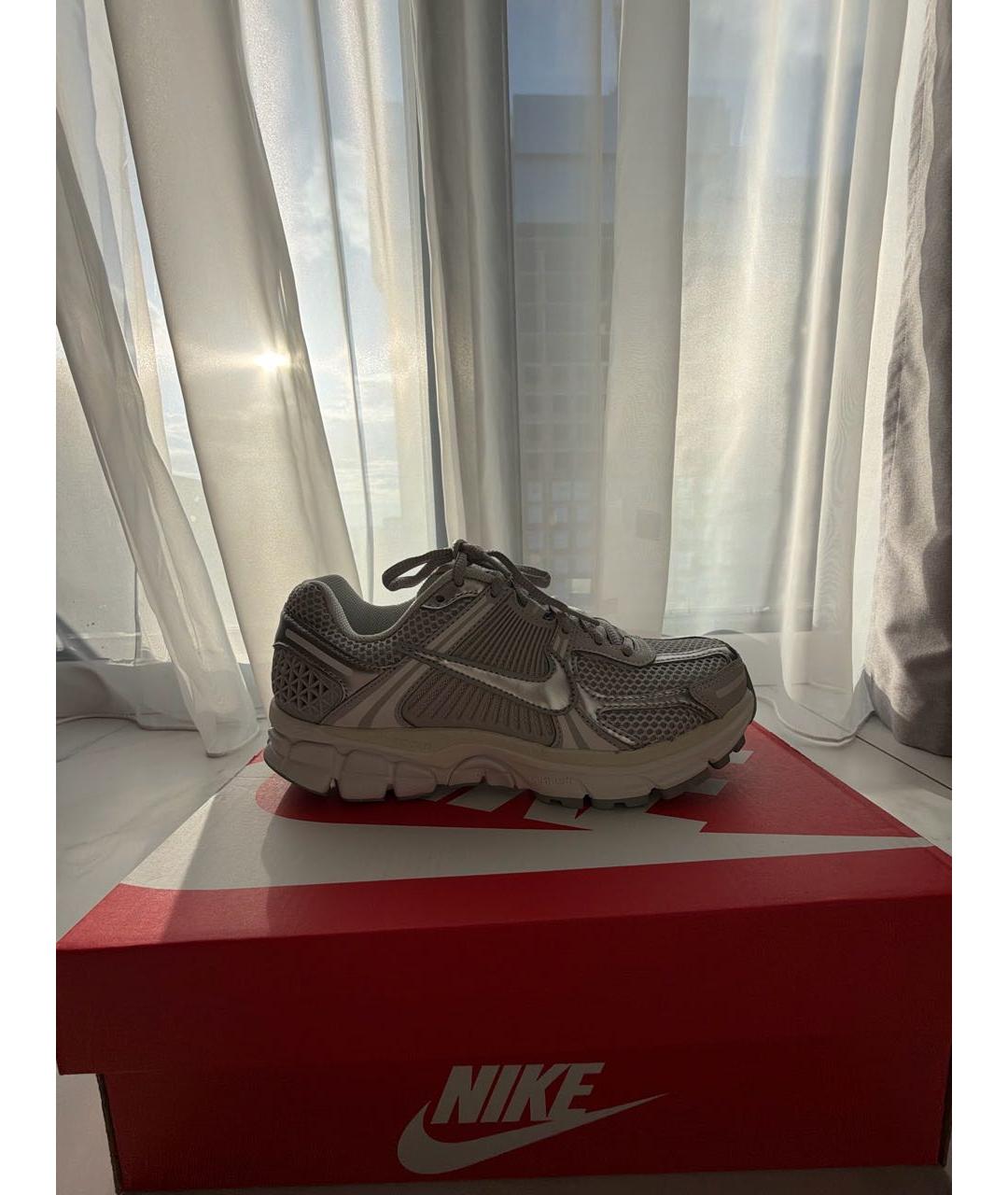 NIKE Серые текстильные кроссовки, фото 5
