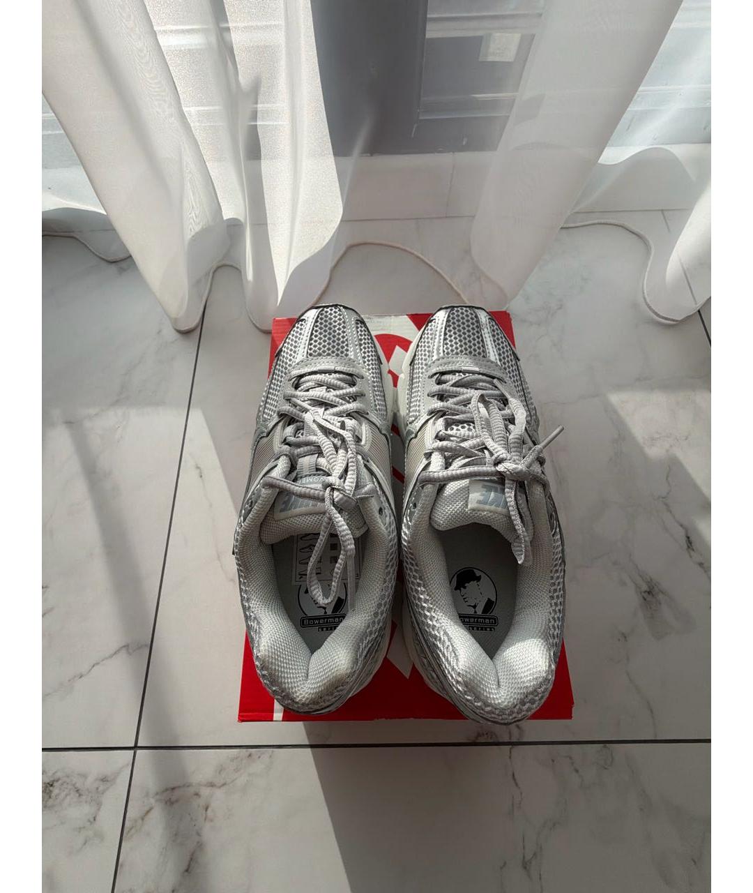 NIKE Серые текстильные кроссовки, фото 3