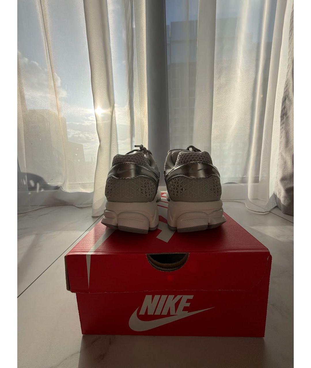 NIKE Серые текстильные кроссовки, фото 4