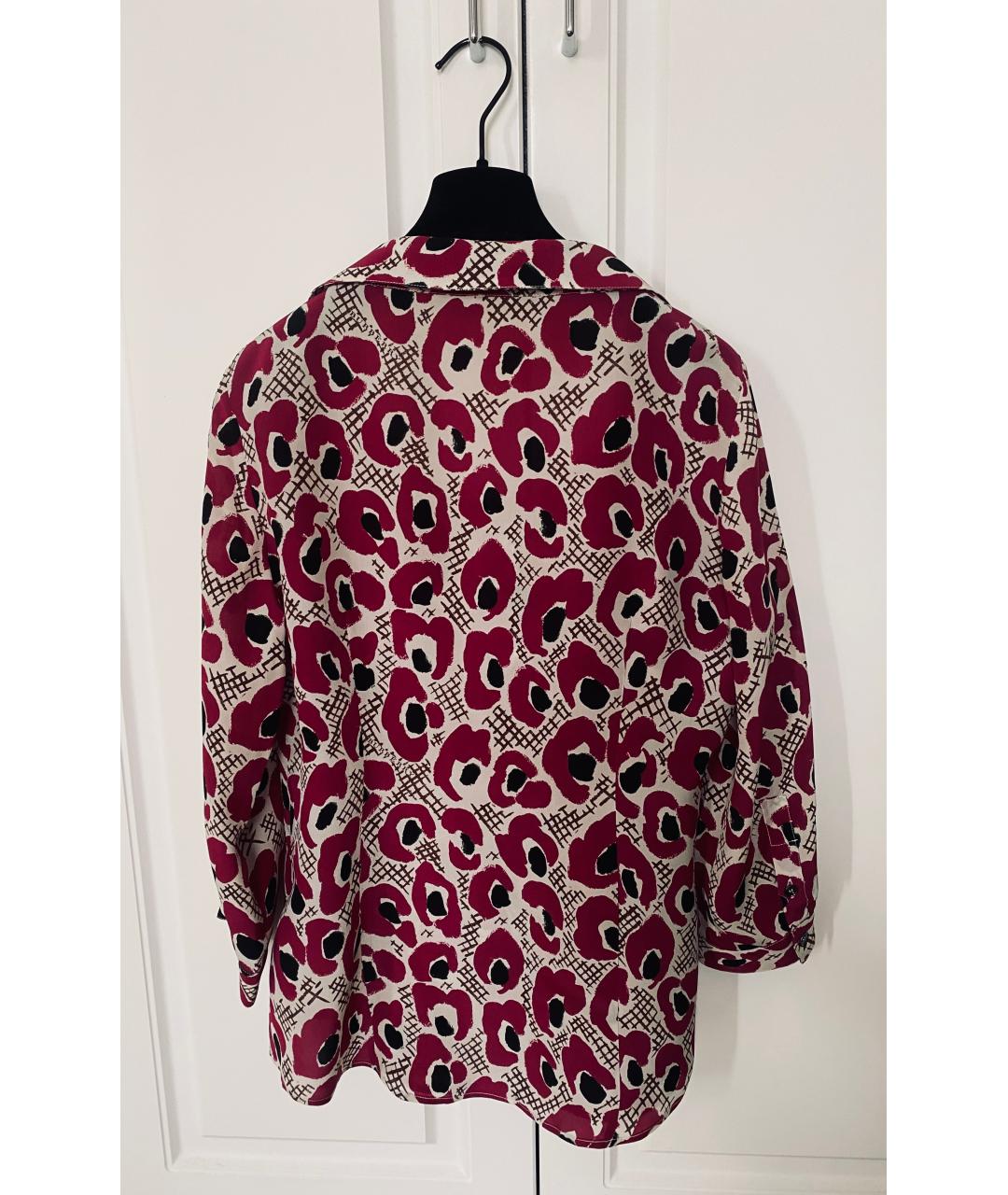 BURBERRY Мульти креповая блузы, фото 2