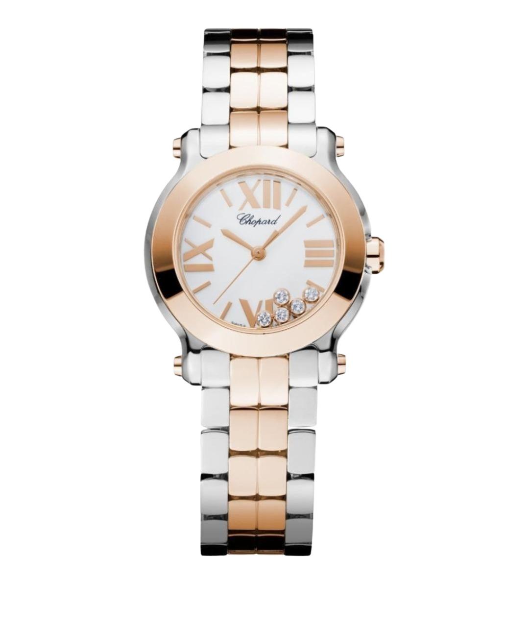 CHOPARD Белые часы из розового золота, фото 1