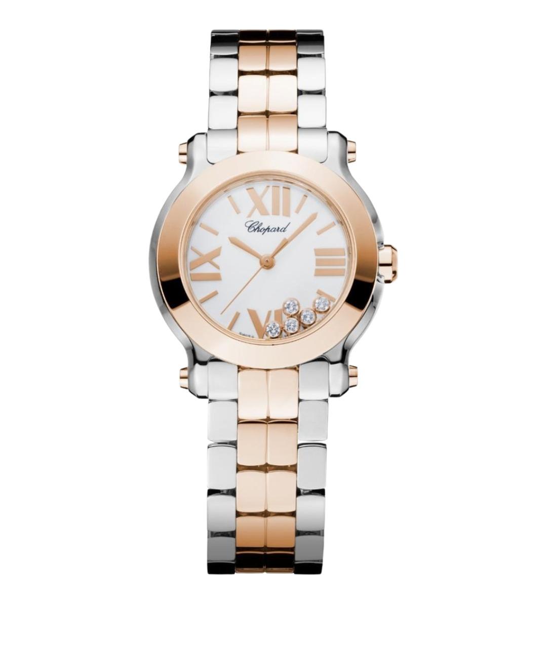 CHOPARD Белые часы из розового золота, фото 11