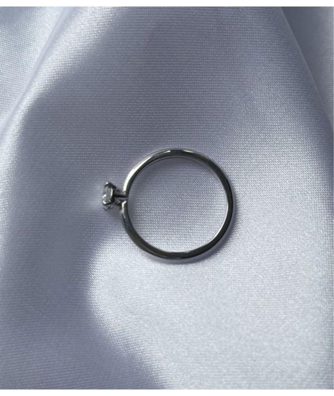 TIFFANY&CO Серебряное платиновое кольцо, фото 2